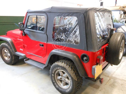 Jeep Wrangler cabriokap soft-top